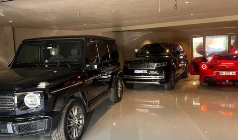 Ekrem İmamoğlu’na ait oldukları belirlenen lüks otomobiller görüntülendi